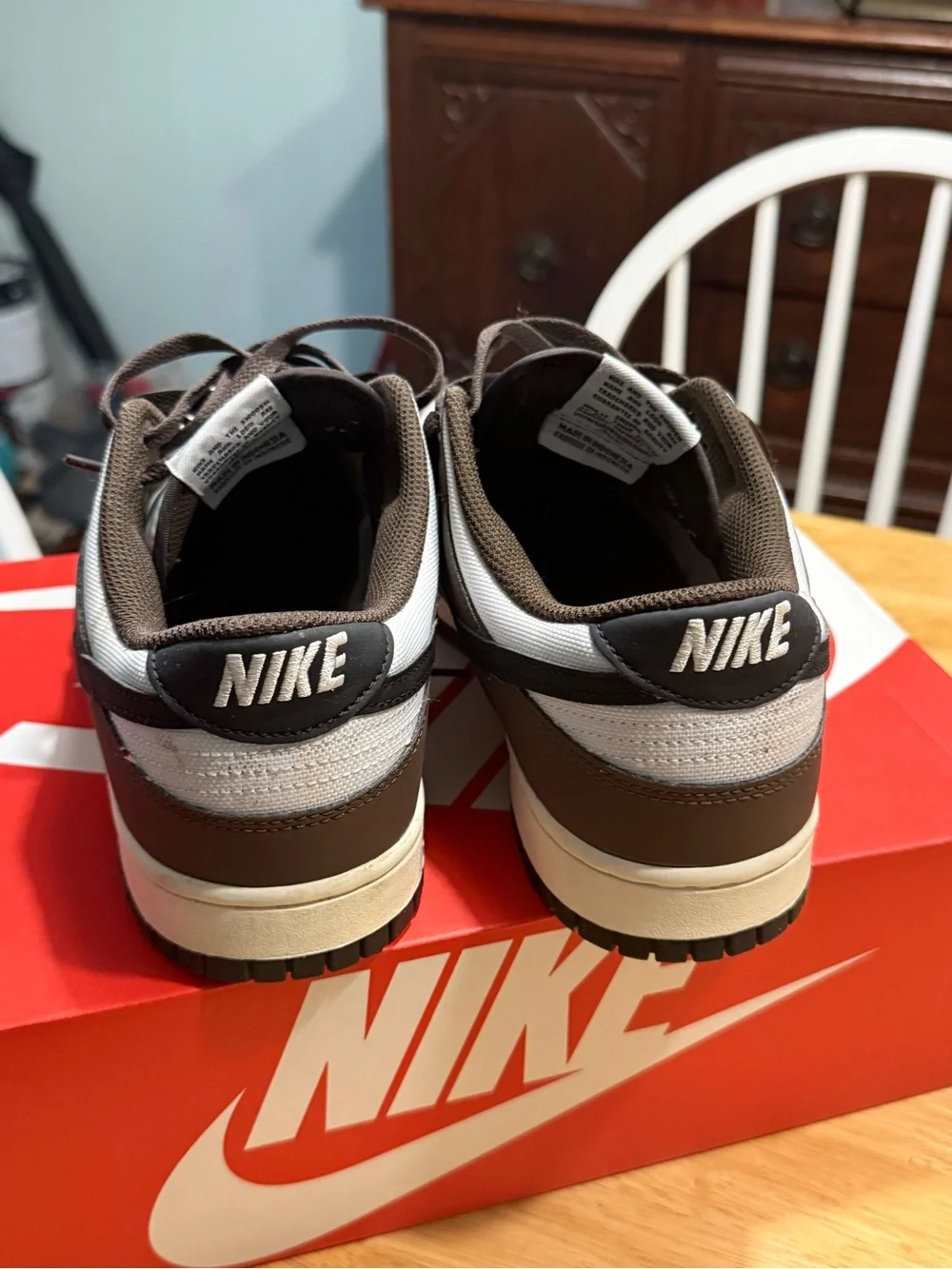 Nike Men’s Baroque Brown Dunks , special order men’s 11